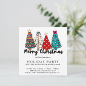 *~* FOTO Leopard Spaß AP20 Weihnachtsfeiertag Part Einladung (Stehend Vorderseite)