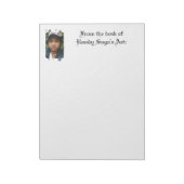 Foto Letterhead Notizblock (Rotiert)