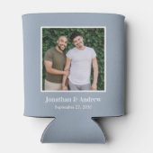 Foto LGBTQ Hochzeit Dosenkühler (Rückseite)