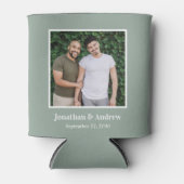 Foto LGBTQ Hochzeit Dosenkühler (Vorderseite)