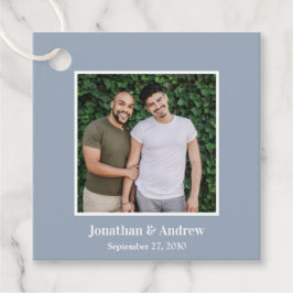 Foto LGBTQ Hochzeit Geschenkanhänger