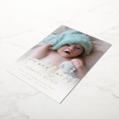 Foto Liebe dank Birth Ankündigung Luxus (Gedreht)