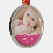 FOTO: Liebe Division 1 Silbernes Ornament (Rechts)