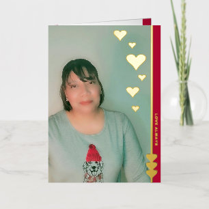 Foto-Liebe immer Personalisiert Foil-Card