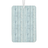 Foto Liebe Overlay und rustikales Holz Autolufterfrischer (Rückseite)