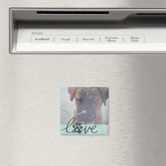 Foto-Liebe personalize - GraphicLoveShop Magnet (In Situ (Geschirrspüler))