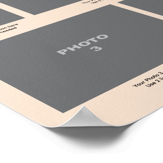 Foto Liebe und Familie Poster (Ecke)