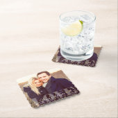 Foto Liebe und Glitzern Untersetzer (Vor Ort)