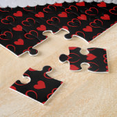 Foto-Liebe Valentine's Jigsaw Puzzle (Seite)