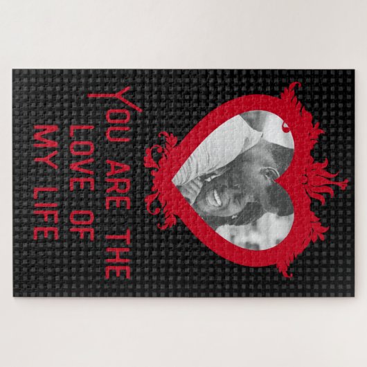 Foto-Liebe Valentine's Jigsaw Puzzle (Horizontal)
