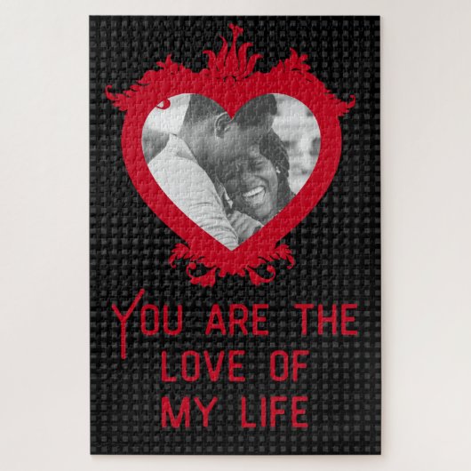 Foto-Liebe Valentine's Jigsaw Puzzle (Vertikal)