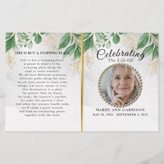 Foto Life Celebration Program für Foliage Greeneri (Vorderseite)