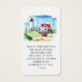 Foto Lighthouse Beerdigungskarte (Rückseite)