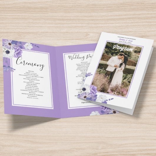 Foto Lila Blumenzehen Programm