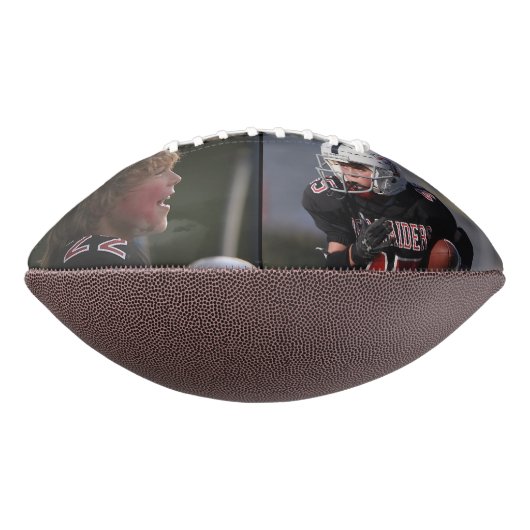 Foto "lila Player" mit der Nummer 2 Football (Gedreht 90)