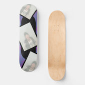 Foto Lila rosa Schwarze Skateboard (Vorderseite)