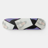 Foto Lila rosa Schwarze Skateboard (Horizontal)