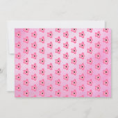 FOTO Llama Birthday Einladung (Rückseite)