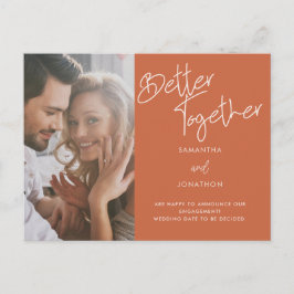 Foto Locarno Highlights Terracotta Verlobung Ankündigungspostkarte