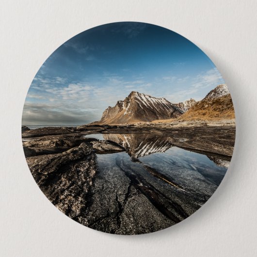 Foto Lofoten Button (Vorderseite)