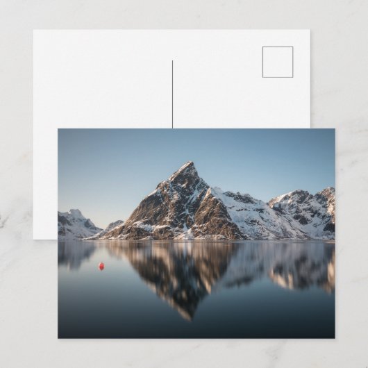 Foto Lofoten Postkarte (Vorne/Hinten)