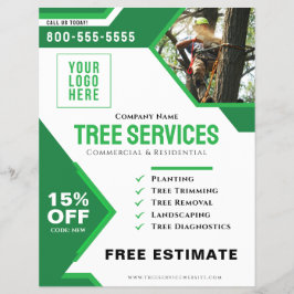 Foto Logo Beruflich Tree Services Flyer