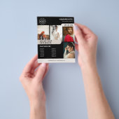 Foto Logo Business Marketing Black Flyer (Gruppe)