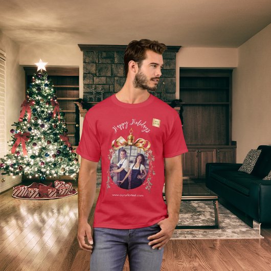 Foto-Logo für das Weihnachtsgold T-Shirt