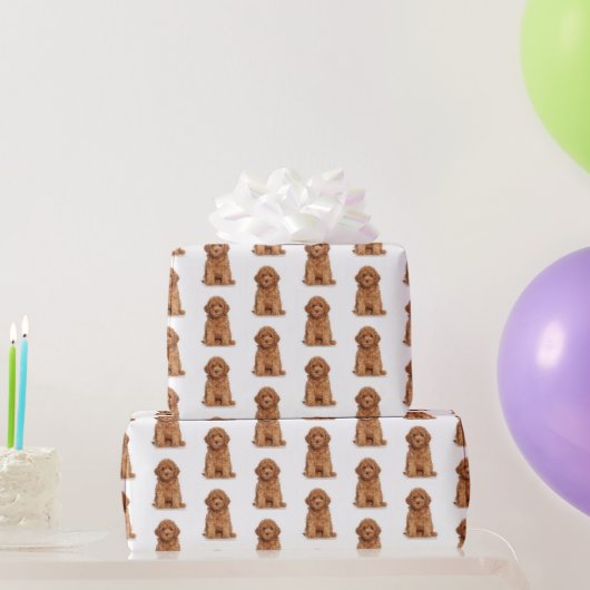 Foto-Logo-Muster modern Geschenkpapier (Partygeschenke)