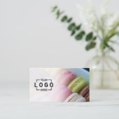 Foto-Logo QR-Code Visitenkarte (Stehend Vorderseite)