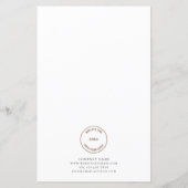 Foto-Logo-Unternehmen Feierlichkeiten zum Jahresta (Rückseite)