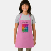 Foto-Logo-Vorlage Pink-Kinder-Mädchen Schürze (Insitu)
