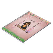 Foto "Long Hair Dackel" Notizblock (Linke Seite)