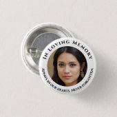 Foto Love Memory Button (Vorne & Hinten)