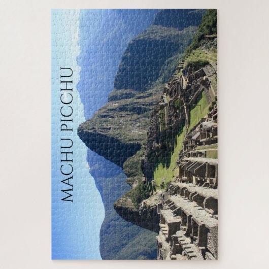 Foto Machu Picchu Ruins Puzzle (Vertikal)