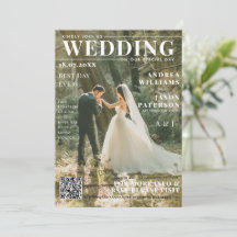 Foto Magazine Cover Wedding