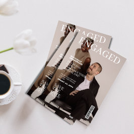 Foto Magazine Deckung Hochzeit speichern Sie das D Einladung