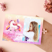 Foto Magical Unicorn Rainbow Geburtstagsparty