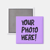 Foto Magnet (Vorderseite/Rückseite)