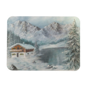 Foto Magnet Ann Hayes Painting Bayerischer SnowDre