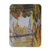 Foto Magnet Ann Hayes Painting Forest Stream (Vertikal)