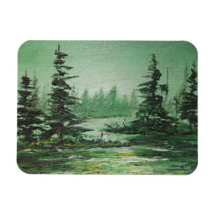 Foto Magnet Ann Hayes Painting Green Forest