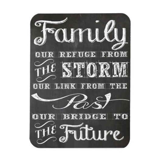 Foto-Magnet der Familie 3 "x4" Magnet (Vertikal)