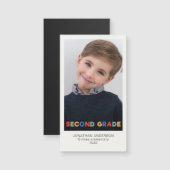 Foto-Magnet der zweiten Klasse Magnetkarte (Vorne/Hinten)