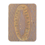 Foto Magnet - Flüsse nach Creek (Vertikal)