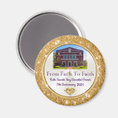 Foto Magnet für benutzerdefinierte Orden, 2,25 Zol (Vorderseite/Rückseite)