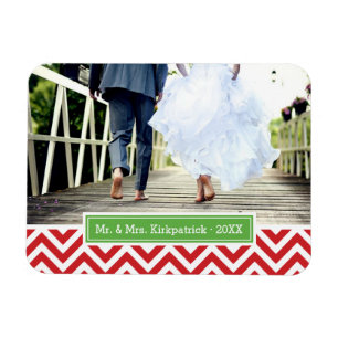 Foto-Magnet für den Zickzack Urlaub Magnet