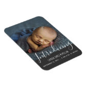 Foto Magnet für die Ankündigung von Neugeburten (Rechte Seite)