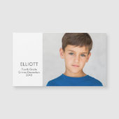 Foto-Magnet für Schuljahr Magnetkarte (Vorderseite)