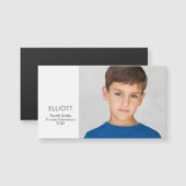 Foto-Magnet für Schuljahr Magnetkarte (Vorne/Hinten)